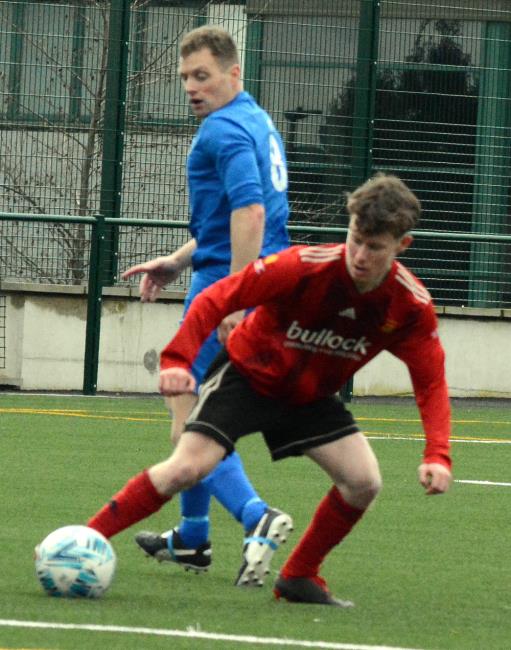 Archie Smith incredibly struck six goals for Carew at Neyland